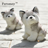 Kawaii Puppy Stuffed Toys 10/20cm Cute Simulation Husky Dog Plush Toys Stuffed Doll Kids Baby Toys Plush Husky Dolls