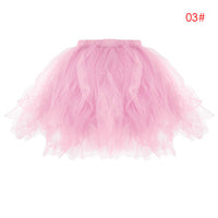 Puseky Family Matching Clothes Mother  Baby Girl Tutu Skirt 1-3 years Girl Dance Skirt Mom Daughter Cloth Tulle Petticoat