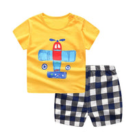 2019 Newborn clothing sets summer baby clothes for boys & girls cotton Lion print baby sets 0-2Y baby child clothes 2PCS