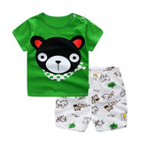 2019 Newborn clothing sets summer baby clothes for boys & girls cotton Lion print baby sets 0-2Y baby child clothes 2PCS