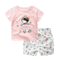 2019 Newborn clothing sets summer baby clothes for boys & girls cotton Lion print baby sets 0-2Y baby child clothes 2PCS