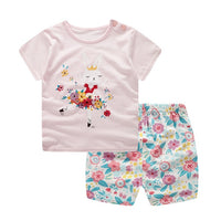 2019 Newborn clothing sets summer baby clothes for boys & girls cotton Lion print baby sets 0-2Y baby child clothes 2PCS