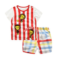 2019 Newborn clothing sets summer baby clothes for boys & girls cotton Lion print baby sets 0-2Y baby child clothes 2PCS