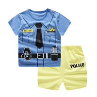 2019 Newborn clothing sets summer baby clothes for boys & girls cotton Lion print baby sets 0-2Y baby child clothes 2PCS